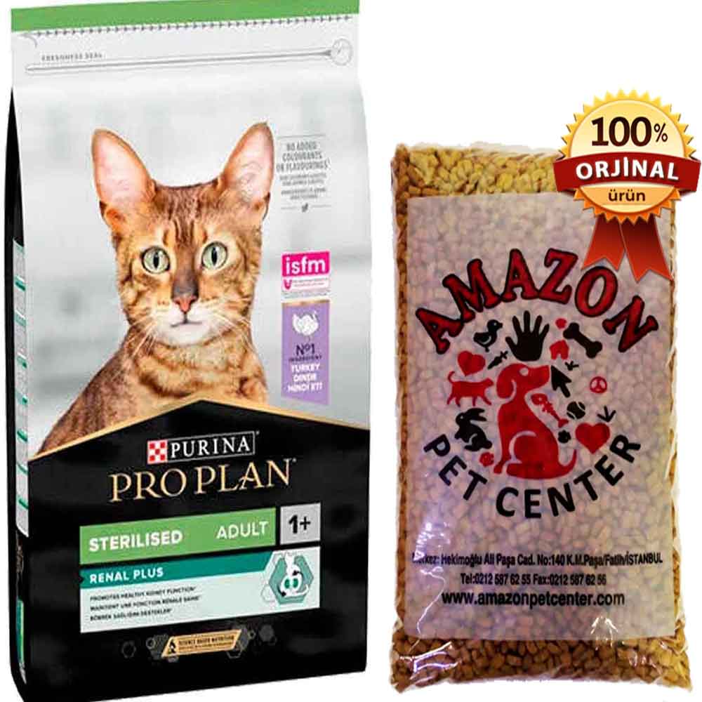 Proplan Sterilised Hindili Kedi Maması Açık 1 Kg